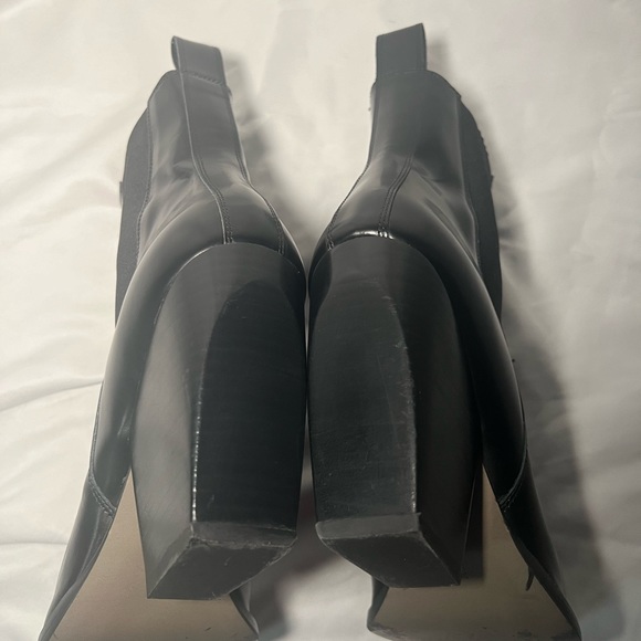 All Saints Ria Pointed Toe Leather Boots | 41 (US 11) - Picture 10 of 14